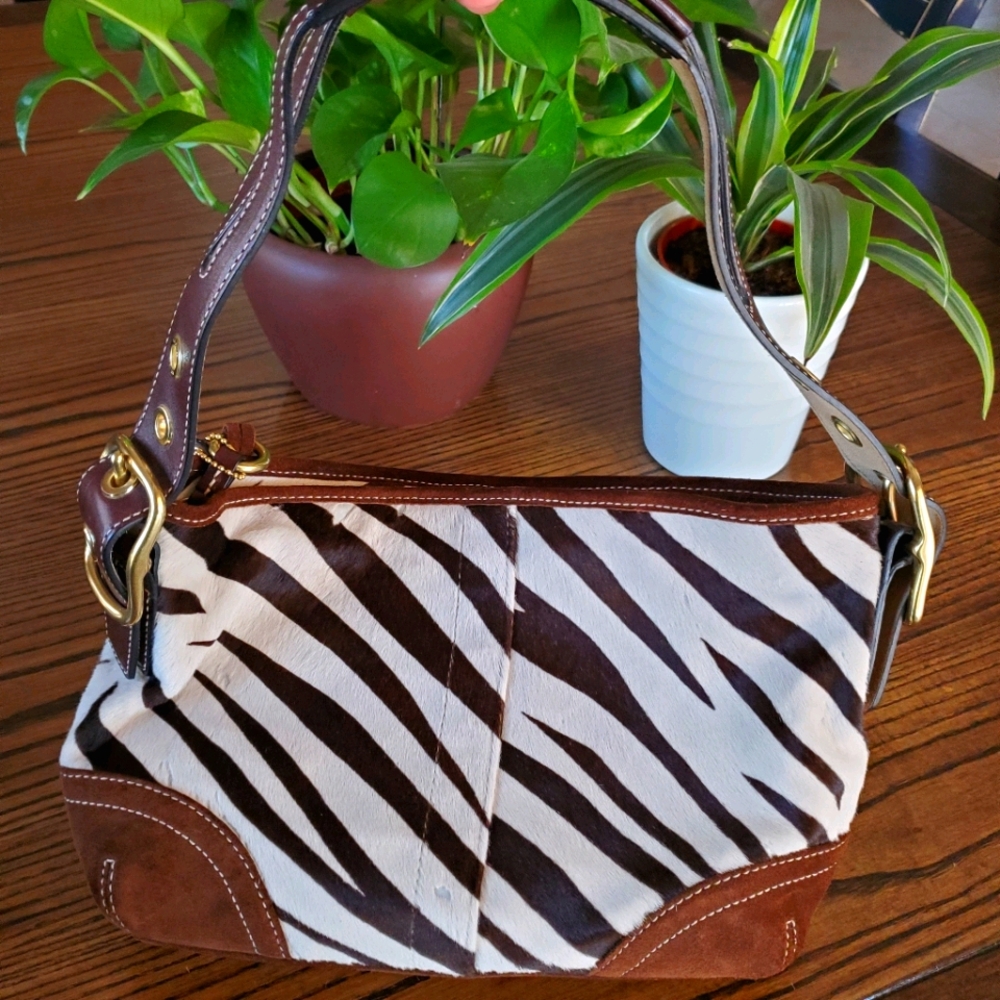 Zebra Print COACH purse